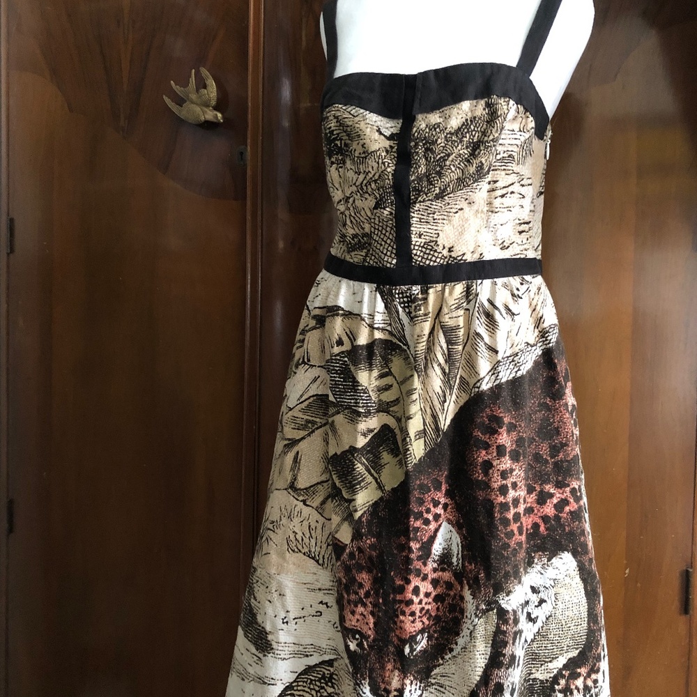 Leifsdottir panther dress